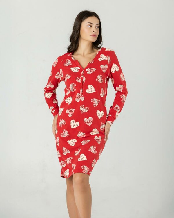 Spavaćica dugi rukav